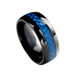 D2UK Tungsten Alloy with Blue Carbon Fiber Ring